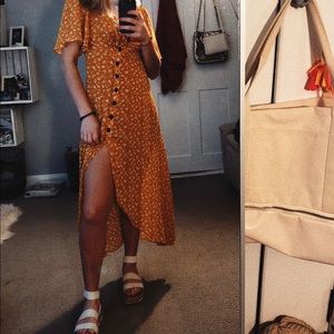 Button up Maxi Dress